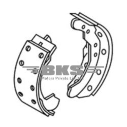 REAR BRAKE SHOE SET-I10 1ST GEN 2007-2013