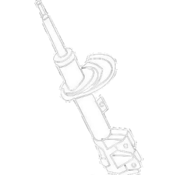 FRONT STRUT ASSY (RH)-DZIRE 3RD GEN 2017-2020/SWIFT 3RD GEN 2018-2019