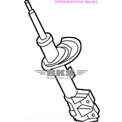 ABSORBER ASSY, SHOCK, FRONT RH-GLANZA 1ST GEN 2019-2022
