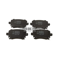 REAR BRAKE PAD SET-LAURA 2004-2014/YETI 2010-2018/JETTA 2008-2019/VENTO 2ND GEN 2014-2020