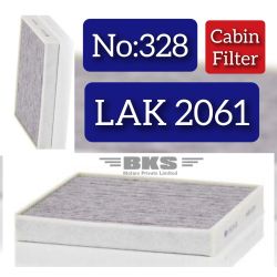 CABIN FILTER 64115A547D9 & LAK 2061 E7908LC COMPATIBLE WITH BMW X1 (U11) TAG.328