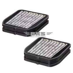 CABIN AIR FILTER E989LC01-2 & 2118300818 & LKK165 COMPATIBLE WITH MERCEDES-BENZ CLS (C219) & E-CLASS (W211) TAG 185.