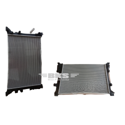 ENGINE COOLING RADIATOR 2465001303 A2465001303 COMPATIBLE WITH MERCEDES-BENZ A-CLASS (W176) & B-CLASS SPORTS TOURER (W246, W242) & CLA COUPE (C117) & GLA-CLASS (X156)
