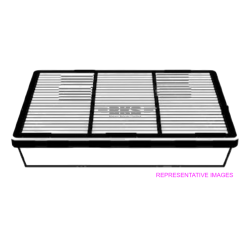 AIR FILTER E1079L & 13717630911 13718507320 & LX2077 COMPATIBLE WITH BMW 1 SERIES (F20) & 3 SERIES (F30, F80) TAG 190.