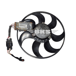 ENGINE COOLING FAN MOTOR FAN ASSEMBLY 4F0959455E COMPATIBLE WITH AUDI A6 C6 (4F2) | A6 / S6