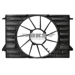 ENGINE RADIATOR COOLING FAN ASSEMBLY 8W0121207B COMPATIBLE WITH AUDI A4 B9 (8W2, 8WC) | A4 / S4 A5 CONVERTIBLE (F57, F5E) | A5 / S5