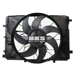 ENGINE RADIATOR COOLING FAN ASSEMBLY 2465000064 COMPATIBLE WITH MERCEDES-BENZ A-CLASS (W176) & B-CLASS SPORTS TOURER (W246, W242) & CLA COUPE (C117) & GLA-CLASS (X156)