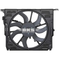 ENGINE RADIATOR COOLING FAN ASSEMBLY 17428509741 17414578976 17427806017 17428509743 17427802943 COMPATIBLE WITH BMW 5 SERIES (F10) & 5 GRAN TURISMO (F07) & 7 SERIES (F01, F02, F03, F04)