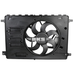 ENGINE RADIATOR COOLING FAN ASSEMBLY 31686806 LR045248 COMPATIBLE WITH VOLVO S60 II (134) & S80 II (124) & XC60 I SUV (156)