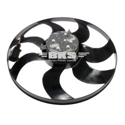 ENGINE COOLING FAN MOTOR FAN ASSEMBLY (BIG) 6R0959455A 6Q0959455B COMPATIBLE WITH SKODA FABIA II (542) & VW POLO V (6R1, 6C1)