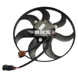 ENGINE COOLING FAN MOTOR FAN ASSEMBLY (BIG) 3C0959455F 1K0959455FR COMPATIBLE WITH AUDI A3 & TT (8J3) & SKODA OCTAVIA II (1Z3) | LAURA & SUPERB II (3T4) &VW JETTA III (1K2)