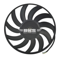 ENGINE COOLING FAN MOTOR FAN ASSEMBLY (BIG) 4F0959455 COMPATIBLE WITH AUDI A6 C6 (4F2) | A6 / S6