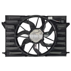 COOLING RADIATOR FAN ASSEMBLY BASE 8W0959455M 8W0959455F 8W0959455J COMPATIBLE WITH AUDI A4 B9 (8W2, 8WC) | A4 / S4 & A6 C8 (4A2) & A7 SPORTBACK (4KA) | A7 / S7 & Q7 (4MB, 4MG, 4MQ)