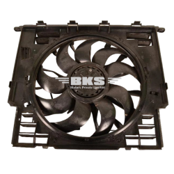 ENGINE RADIATOR COOLING FAN ASSEMBLY 17428576513 COMPATIBLE WITH BMW 5 SERIES (G30, F90) 6 GRAN TURISMO (G32) & 7 SERIES (G11, G12) & 8 GRAN COUPE (G16, F93)