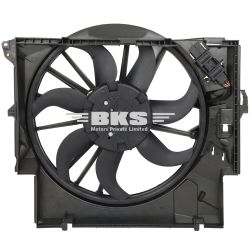 ENGINE RADIATOR COOLING FAN ASSEMBLY 17427794233 17427801647 17427788906 COMPATIBLE WITH BMW 3 SERIES (E90) & X1 (E84)