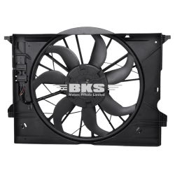ENGINE RADIATOR COOLING FAN ASSEMBLY 2115001693 COMPATIBLE WITH MERCEDES-BENZ CLS (C219) & E-CLASS (W211)