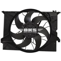 ENGINE RADIATOR COOLING FAN ASSEMBLY 2215000493 COMPATIBLE WITH MERCEDES-BENZ S-CLASS (W221, V221)