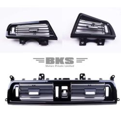 Ac Vent Compatible With Bmw 5 Series F10 2010-2017 6 Series F12 2012-2016 Ac Vent Ac Grill Glossy Black Front Set 64229166885 6422916688 64229166 888