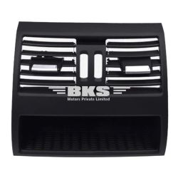 Ac Vent Compatible With Bmw 5 Series F10 2010-2017 Ac Vent Ac Grill Chrome Black Rear 64229172167