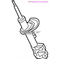 STRUT ASSY, FRONT SPNSN LH-ERTIGA 2ND GEN 2022-NOW