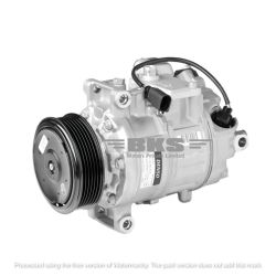 AC COMPRESSOR DCP02063 & 4E0260805AK & 4E0260805AQ & 4E0260805BC COMPATIBLE WITH AUDI Q7 (4LB) TAG.206