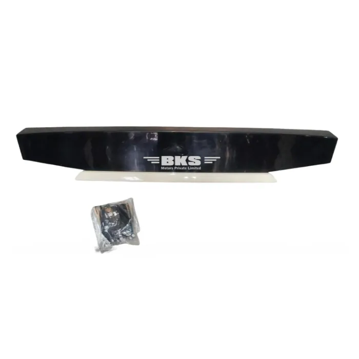 b*e様 SOUTH CLICK GARNISH, BACK DOOR LICENSE (BLACK)-ERTIGA 2ND GEN 2018-2022